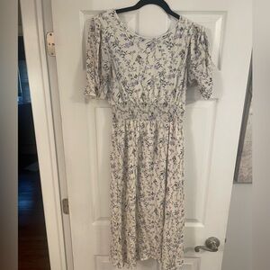 Purple Flower Dress